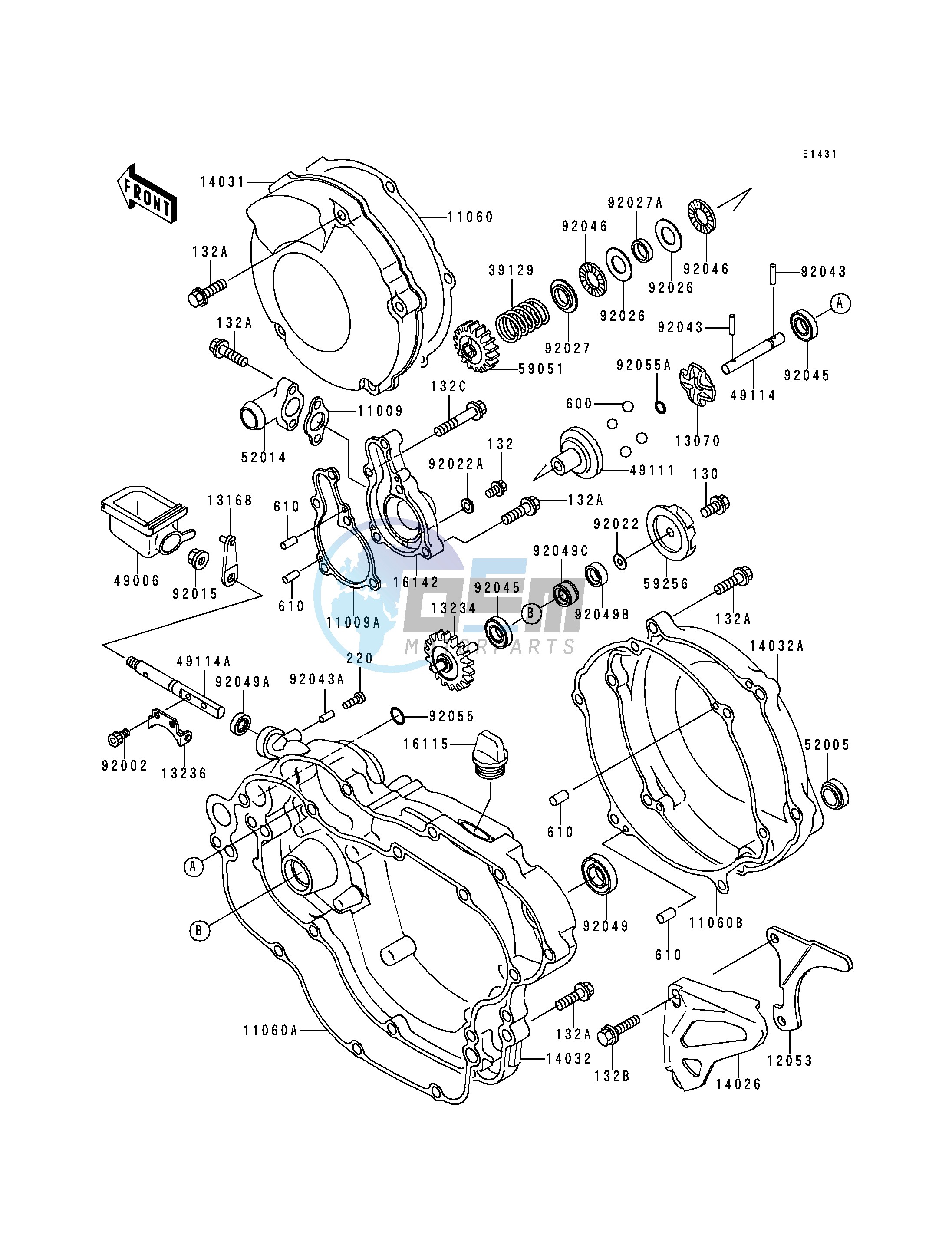 ENGINE COVER-- S- -