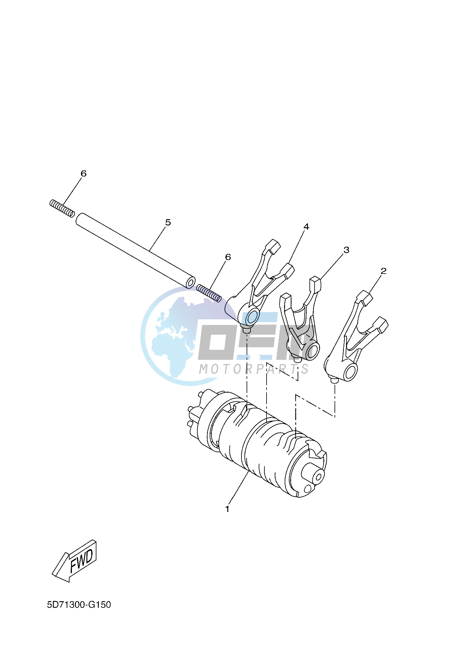 SHIFT CAM & FORK