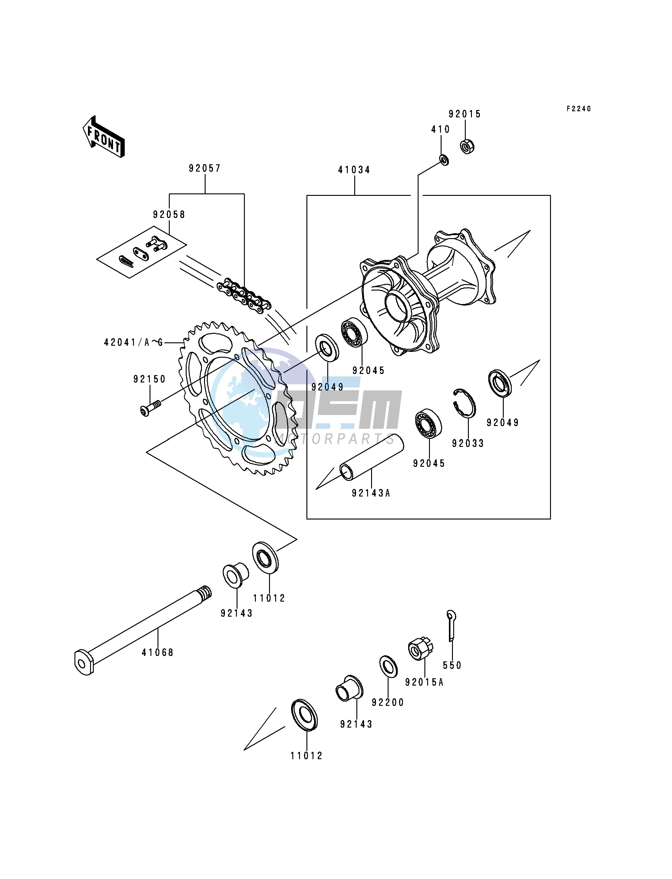 REAR HUB