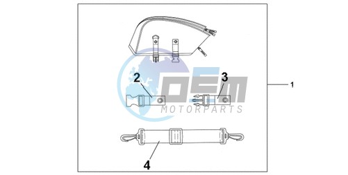 REAR SEAT BAG