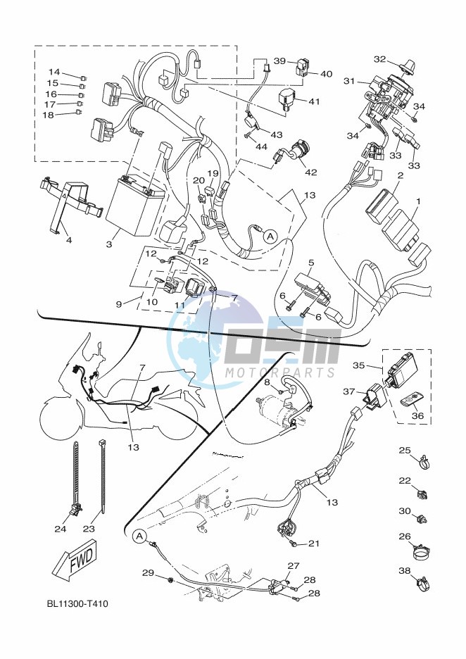 STEERING HANDLE & CABLE