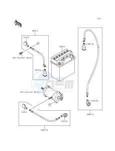 JS 650 B [650 SX] (B1-B3) [650 SX] drawing ELECTRICAL EQUIPMENT