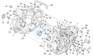 SXV 450-550 2009-2011 drawing Crankcase I