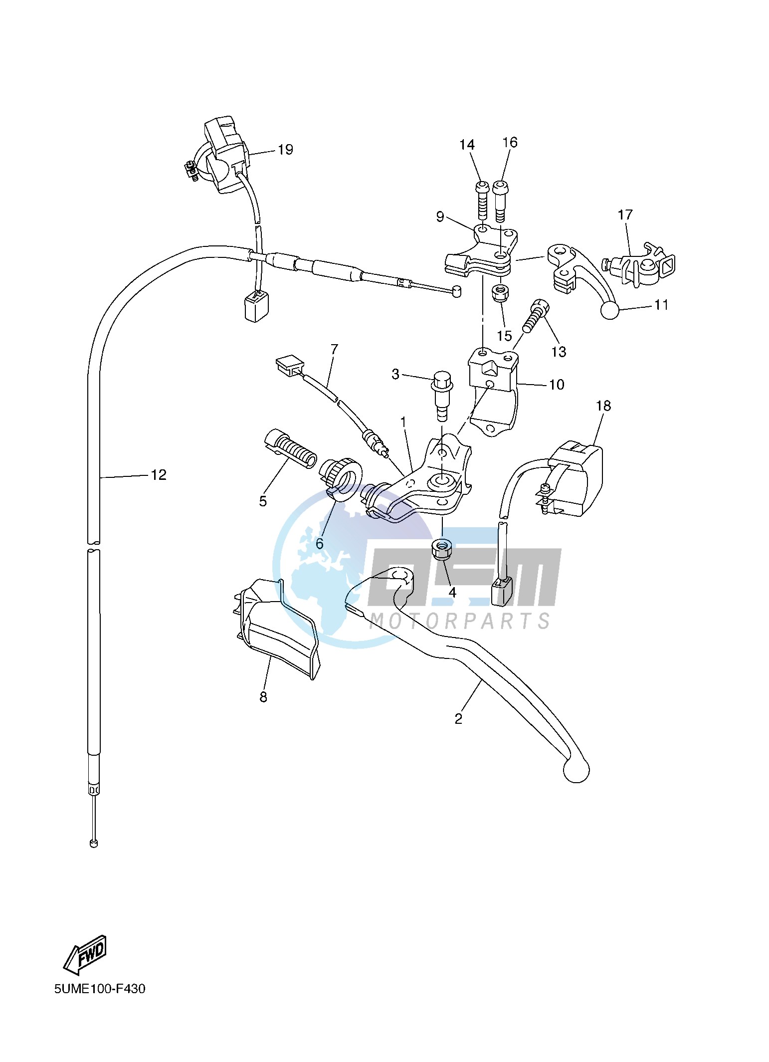 HANDLE SWITCH & LEVER