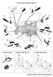 YXF1000EWS YX10FPSM (B4J2) drawing WVTA STAYS, SAFETY, INDICATORS