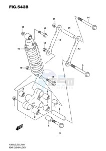 VL800 INTRUDER EU drawing REAR CUSHION LEVER