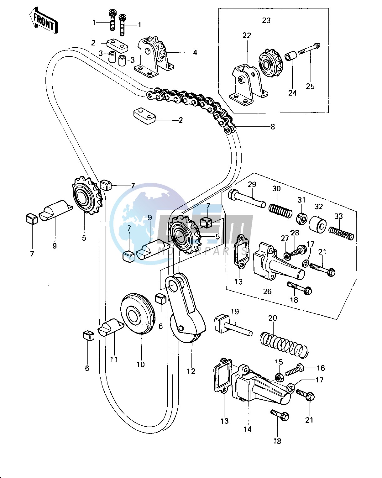 CAM CHAIN_TENSIONER