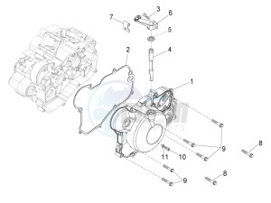 RS4 50 2t drawing Clutch cover