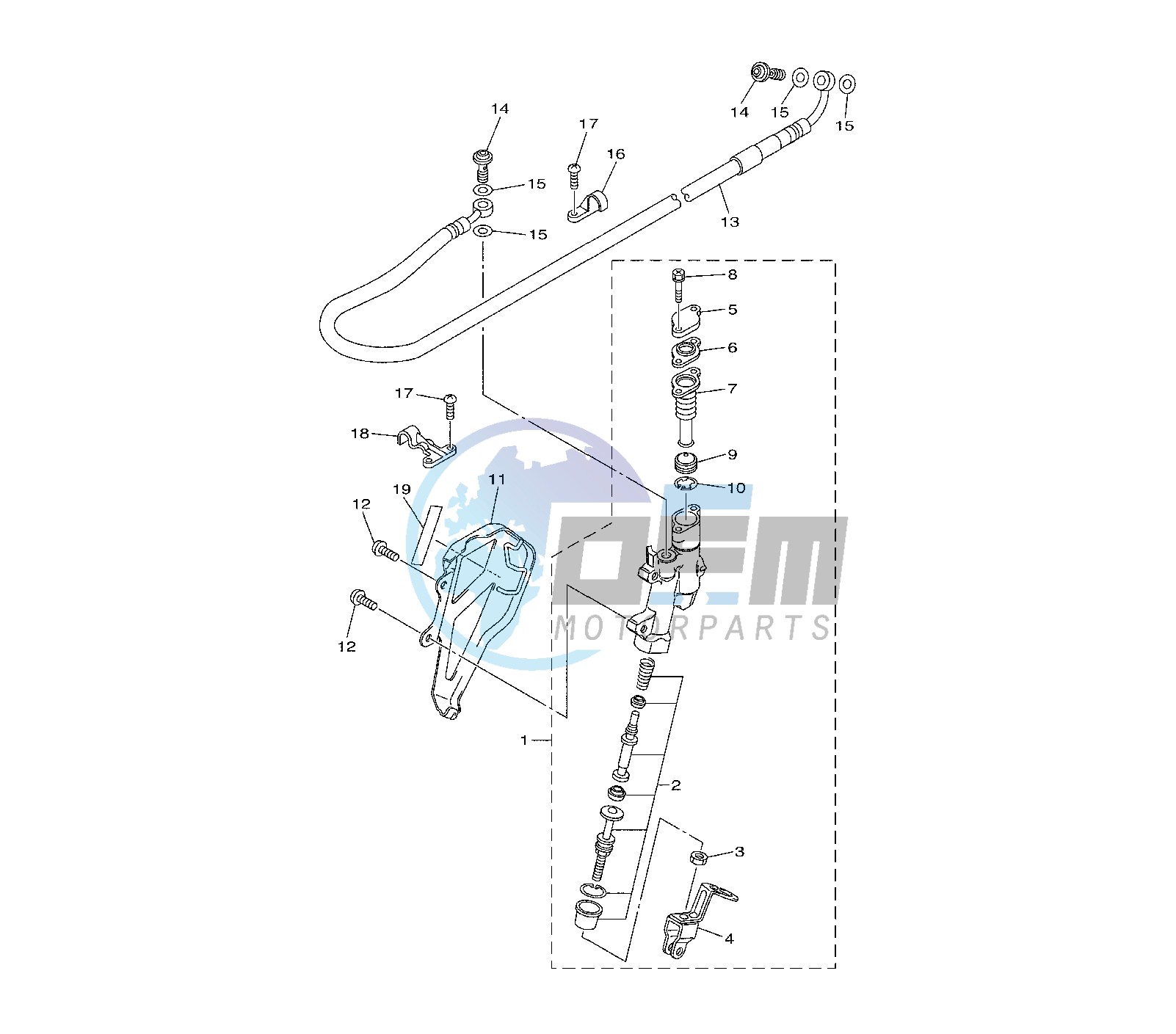 REAR MASTER CYLINDER