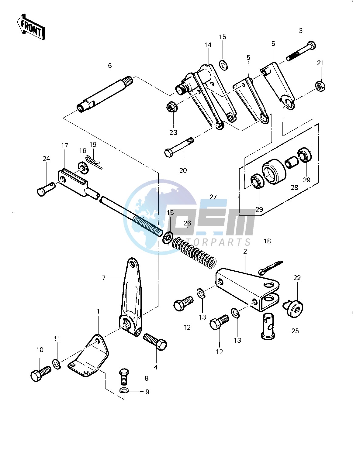 CHAIN TENSIONER -- 83 A2- -