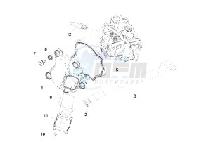 X8 125 drawing Cylinder head cover