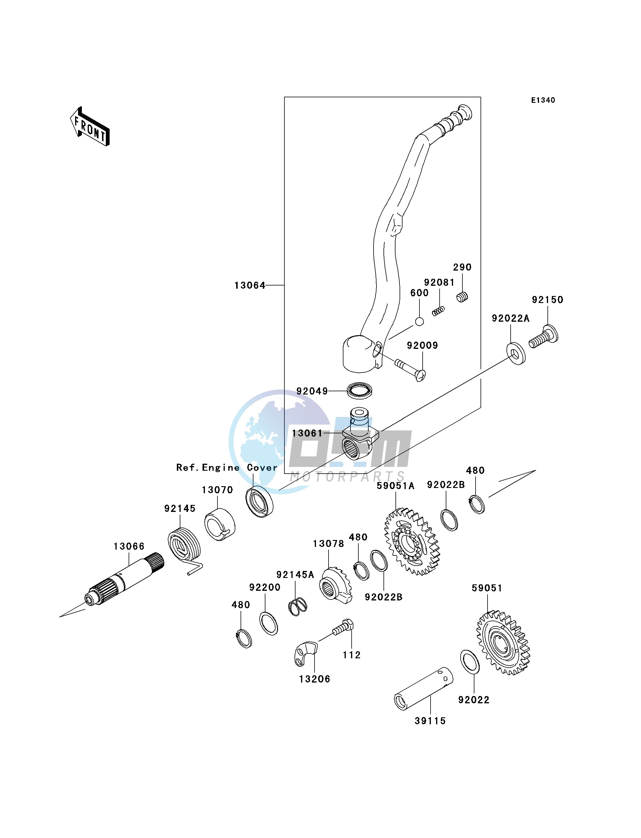 KICKSTARTER MECHANISM