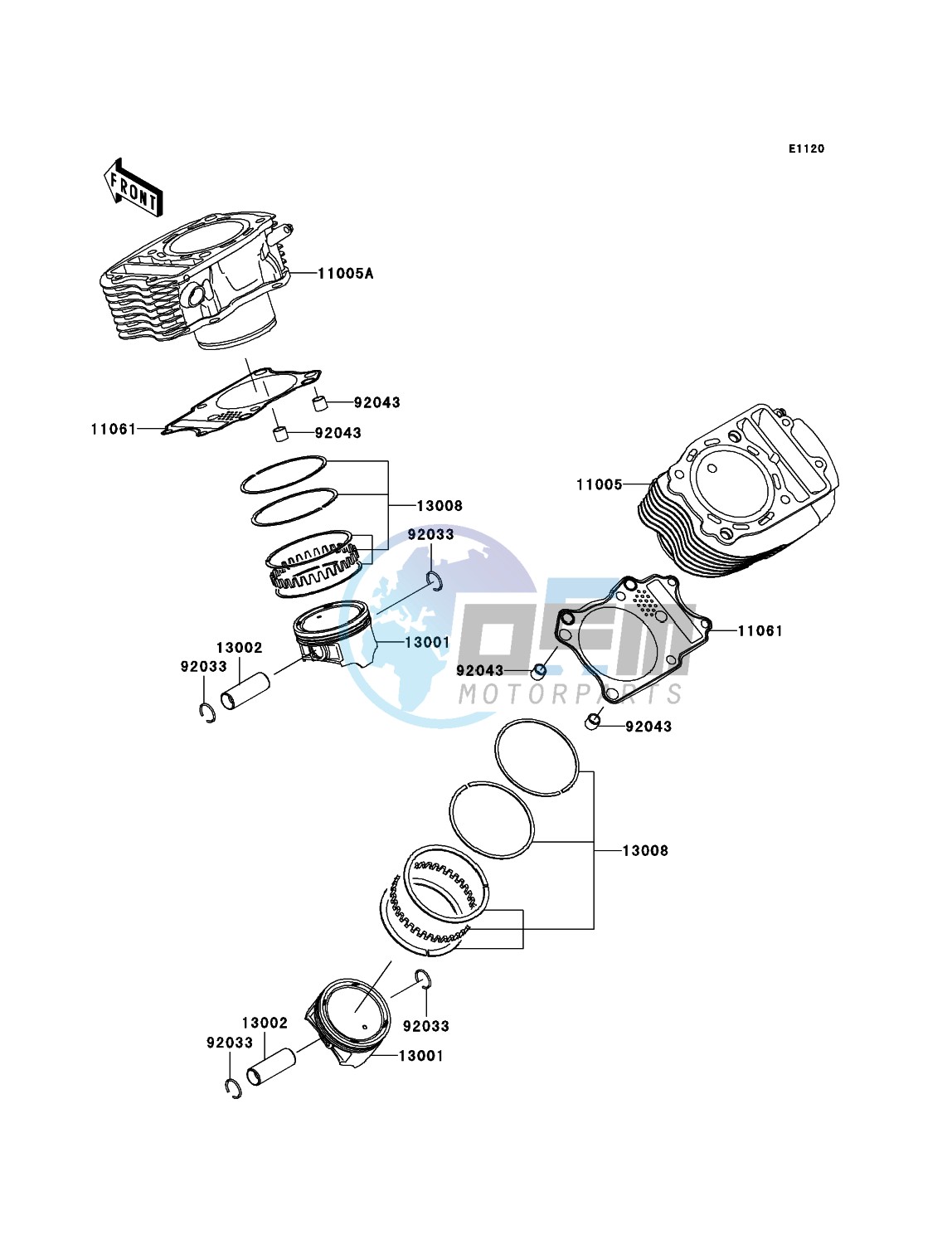 Cylinder/Piston(s)