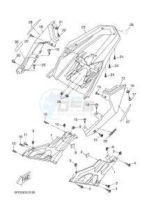 MT125A MT-125 ABS (BR36 BR36 BR36 BR36) drawing SIDE COVER