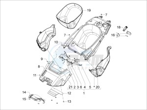 GP 800 drawing Helmet box - Undersaddle