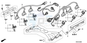 GL18009 France - (F / AB CMF NAV) drawing INJECTOR