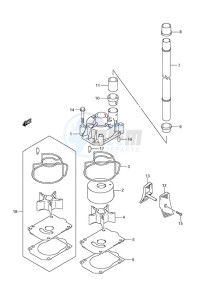 DF 225 drawing Water Pump