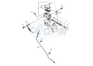 XVZ ROYAL STAR 1300 drawing FRONT MASTER CYLINDER 2