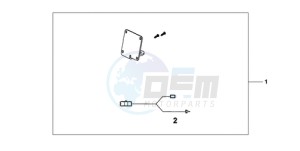 XL700VA9 Europe Direct - (ED / ABS SPC) drawing H/G SUB KIT