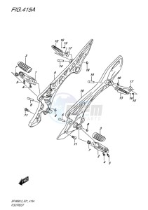 SFV 650 ABS GLADIUS EU drawing FOOTREST