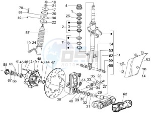 LX 125 4T E3 Vietnam drawing Fork - steering tube - Steering bearing unit