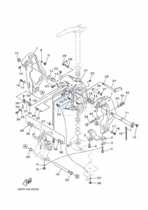 LF150B-GRAPHIC-SET drawing FRONT-FAIRING-BRACKET