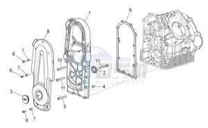 Griso S.E. 1200 8V drawing Crank-case II