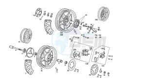 ATLANTIS - 50 CC Euro 2 2T drawing WHEELS