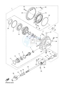 FJR1300AE FJR1300-AS ENGLAND drawing DRIVE SHAFT