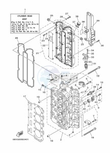 F115AETX drawing CYLINDER--CRANKCASE-2