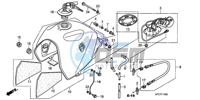 FUEL TANK/FUEL PUMP