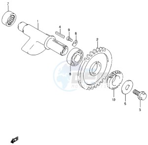 LT-A500X drawing CRANK BALANCER