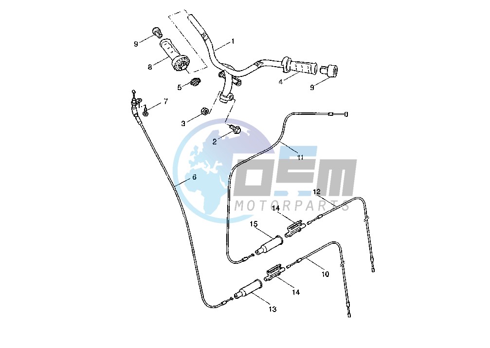 STEERING HANDLE -CABLE