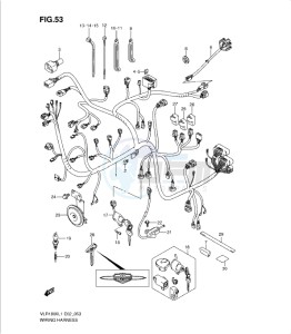 VLR1800 drawing WIRING HARNESS (VLR1800L1 E2)