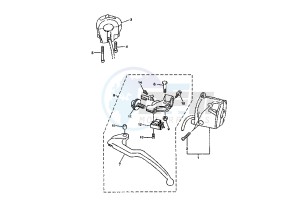 FZS FAZER 1000 drawing HANDLE SWITCH-LEVER