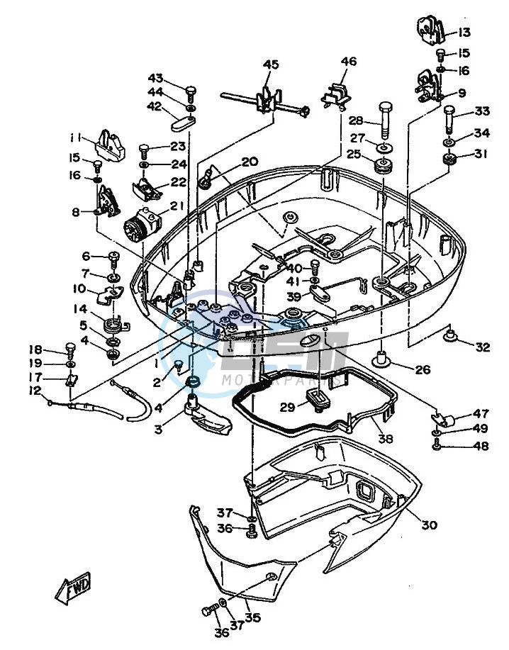 BOTTOM-COWLING