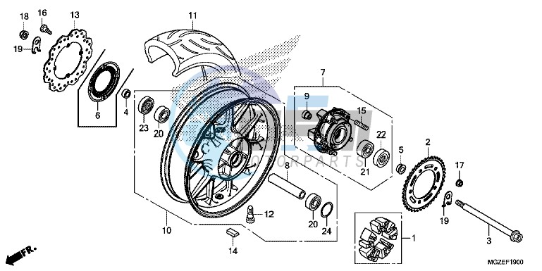 REAR WHEEL