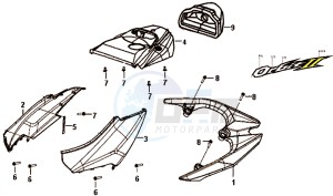 CROX 50 (AE05W6-NL) (L5-M1) drawing BODY COVER