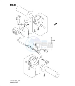 AN400Z drawing GRIP HEATER (AN400ZAL1 E19)