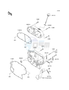 VN 2000 J [VULCAN 2000 CLASSIC LT] (8F-9F) 0J9F drawing RIGHT ENGINE COVER-- S- -