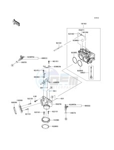 VN 2000 J [VULCAN 2000 CLASSIC LT] (8F-9F) J8F drawing THROTTLE