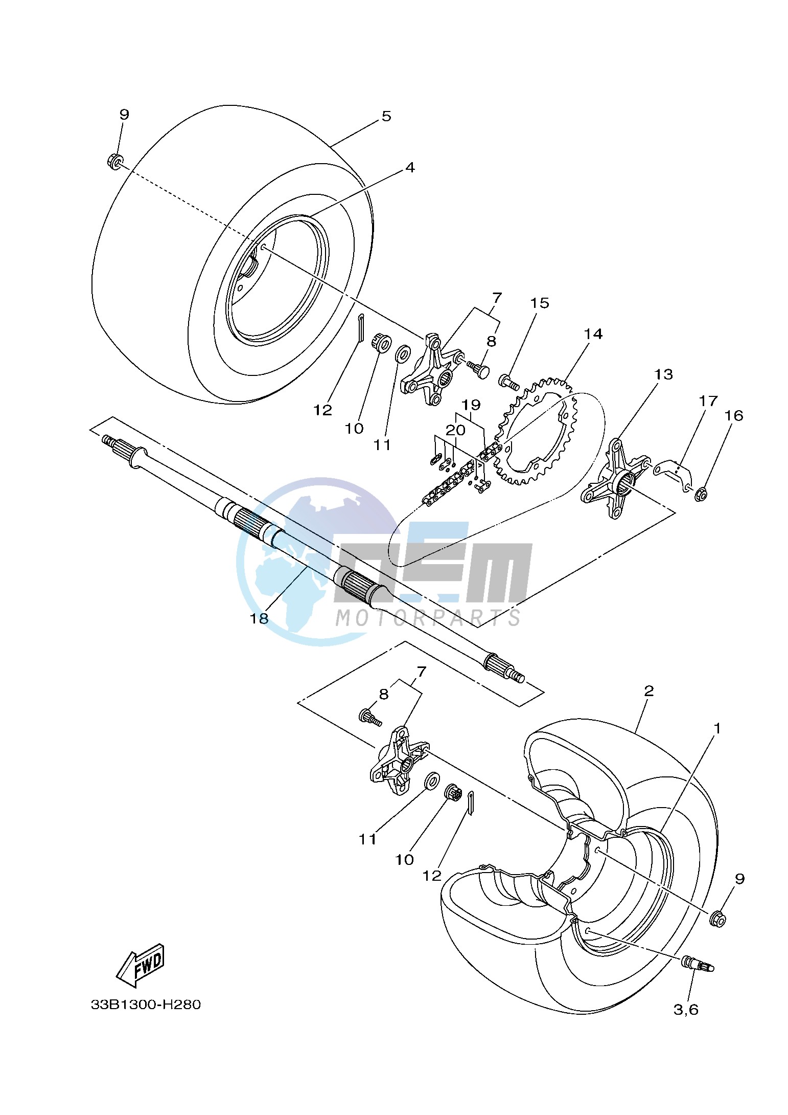 REAR WHEEL