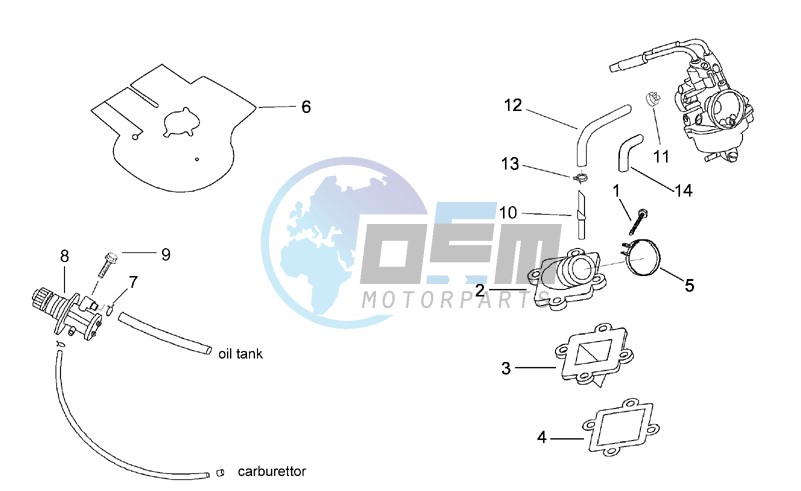 Supply - Oil pump