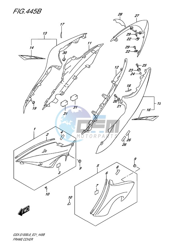 FRAME COVER (YSF)