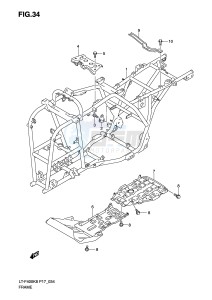 LT-F400 (P17) drawing FRAME