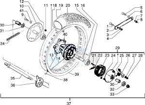 Surfer 50 drawing Rear Wheel