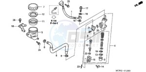 VFR8009 Australia - (U / MME) drawing RR. BRAKE MASTER CYLINDER