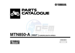 MT-09 MTN850-A (BS2T) drawing Infopage-1