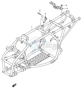 LT-Z250 (E28-E33) drawing FRAME