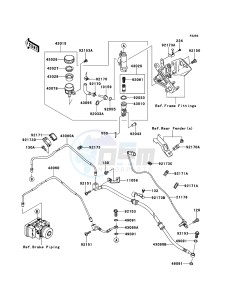 NINJA_ZX-10R_ABS ZX1000KDF FR XX (EU ME A(FRICA) drawing Rear Master Cylinder